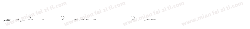 Gellatio Swash字体转换